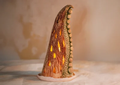 Kuličkový jehlan plastika