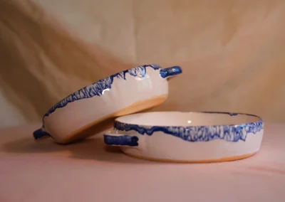 Miska zapékací uchatá pro jednoho